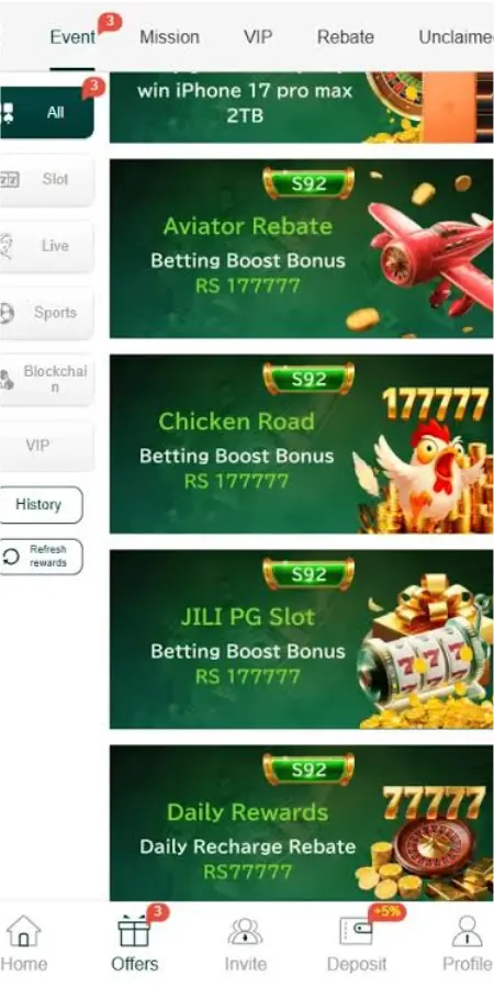 S92 Bet Game Banner